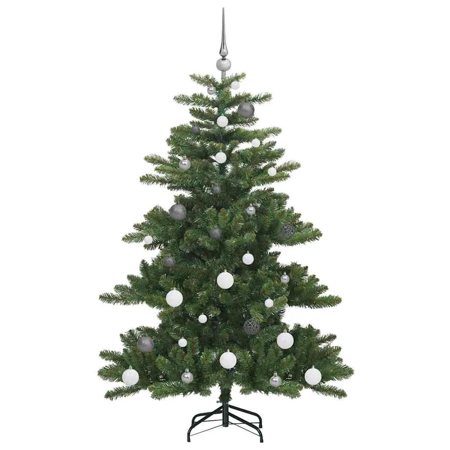 Sapin de Noël Artificiel à Branches Articulées Vert 150 cm - 4
