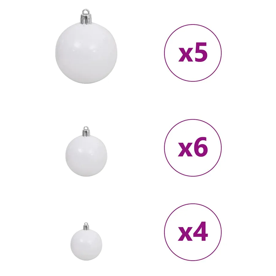 Sapin de Noël Artificiel à Branches Articulées Vert 150 cm - 9