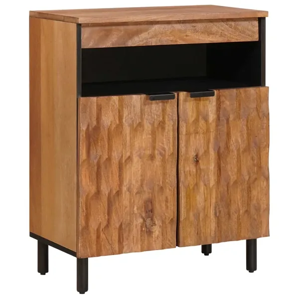 Buffet avec stockage Finition Acacia Brun 60 x 33 x 75 cm
