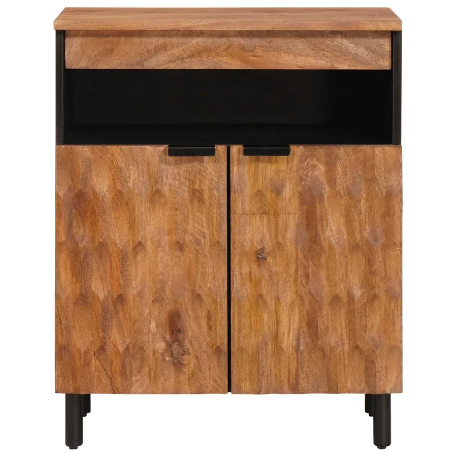 Buffet avec stockage Finition Acacia Brun 60 x 33 x 75 cm - 3
