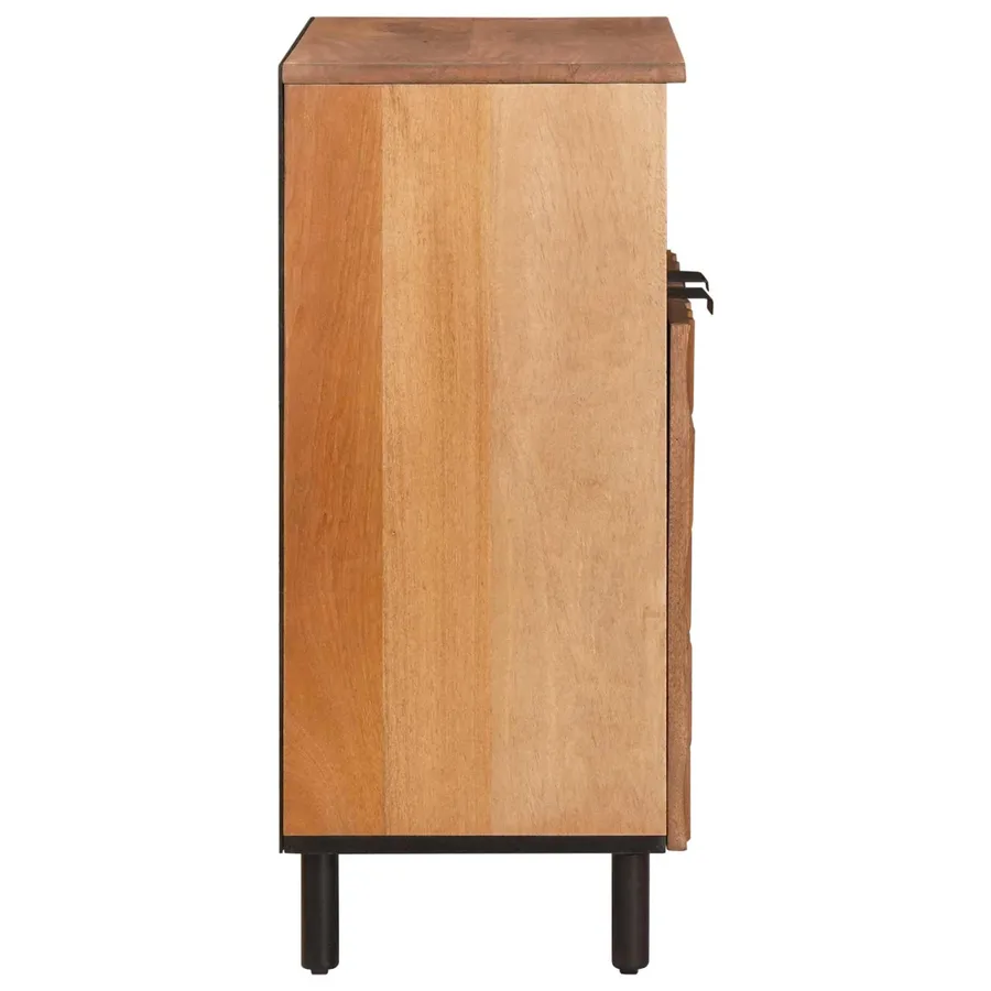 Buffet avec stockage Finition Acacia Brun 60 x 33 x 75 cm - 4