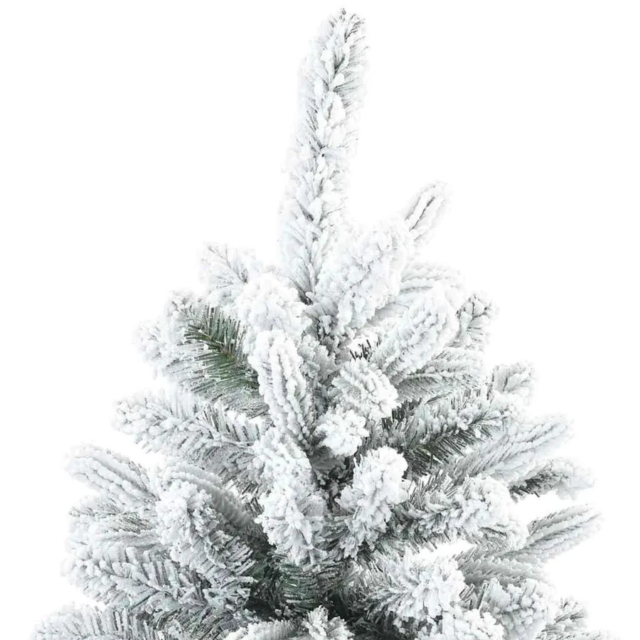 Sapin de Noël artificiel avec 300 LED Blanc 180 cm PE et PVC - 6