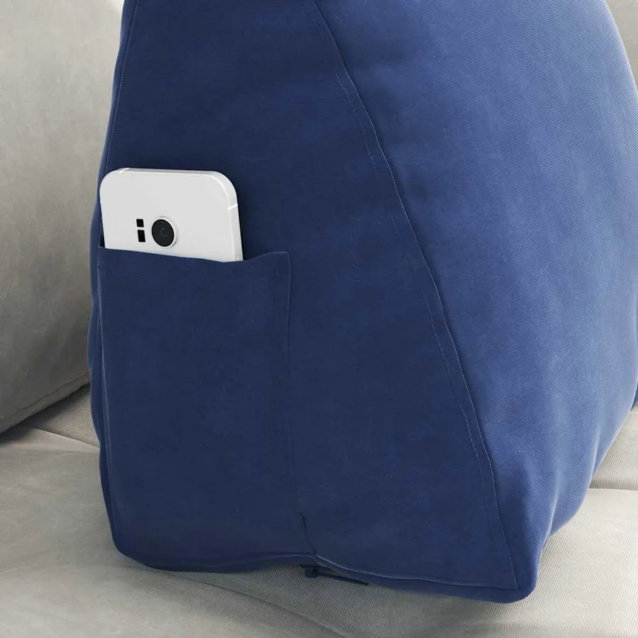 Coussin de Dos Bleu police 45 x 20 x 35 cm - 5