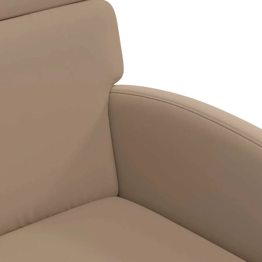 Chaises de Salle à Manger avec Roues 2 pcs Cappuccino - 7