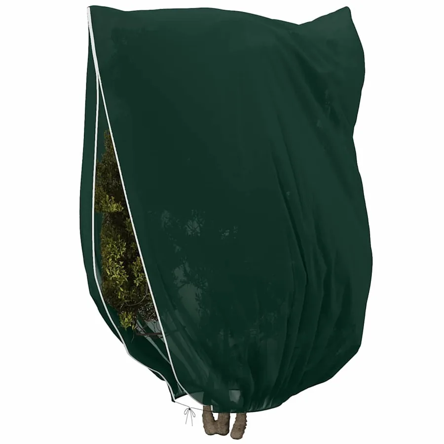 Couvercles de Fleece de Protection Anti-Gel pour Plantes Vert - 4