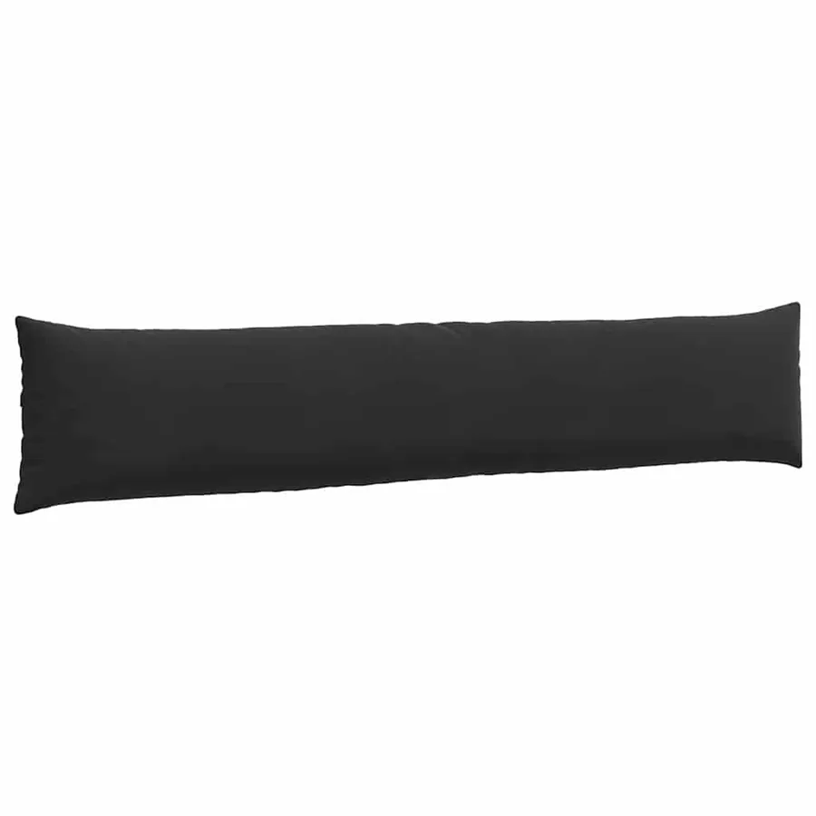 Coussins de canapé 2 pcs Noir 200 x 40 cm - 5