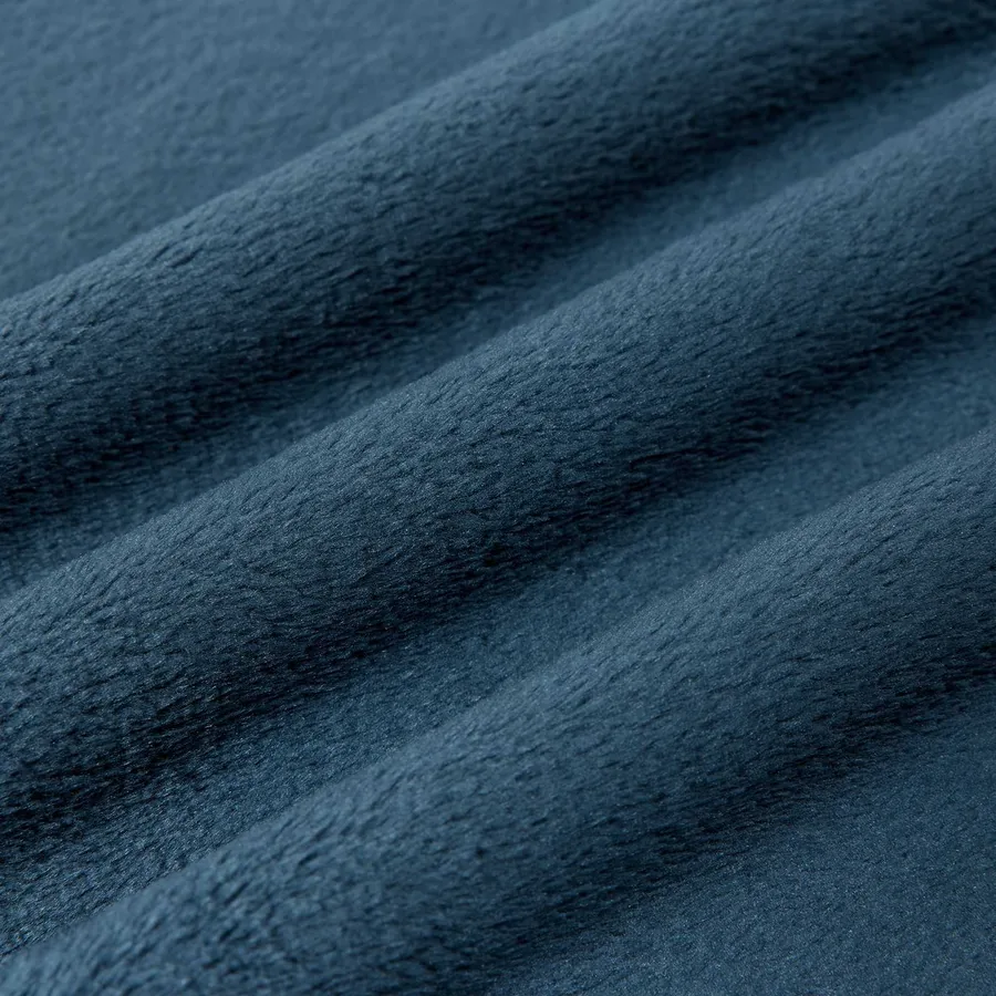 Jeté Bleu marine 220 x 240 cm Toison - 7