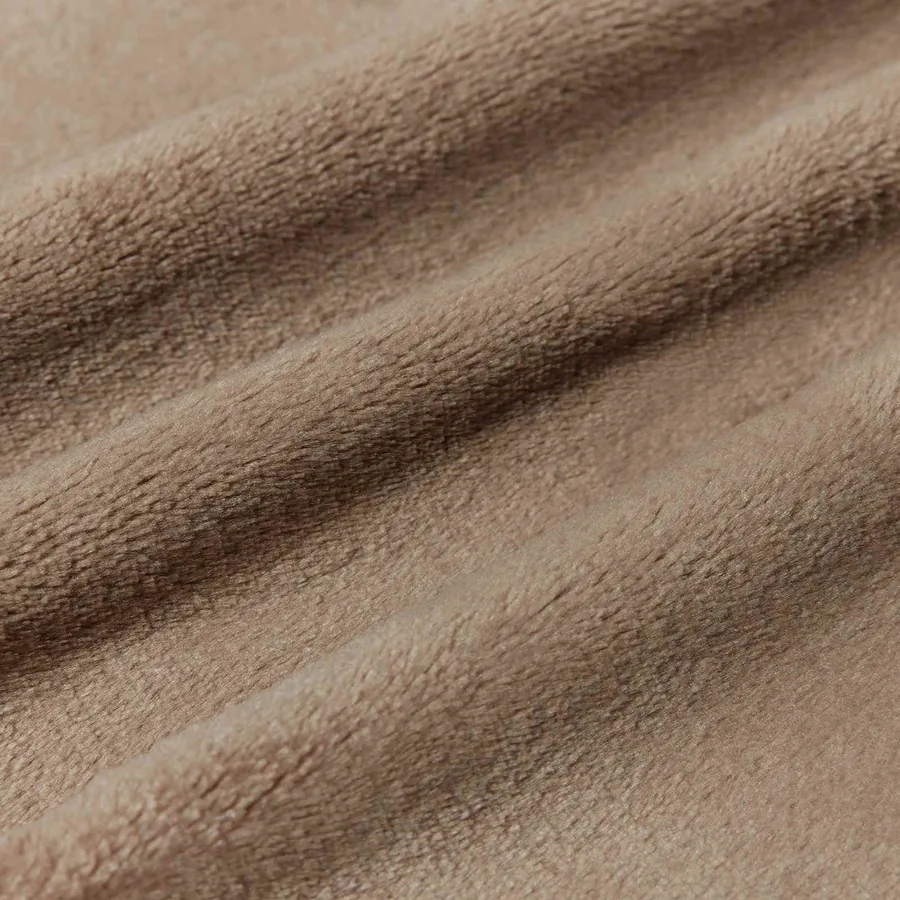 Jeté Camel 220 x 240 cm Toison - 7