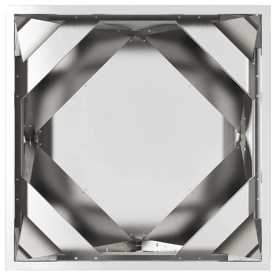Jardinière Argent 50 x 50 x 50 cm Acier galvanisé - 6