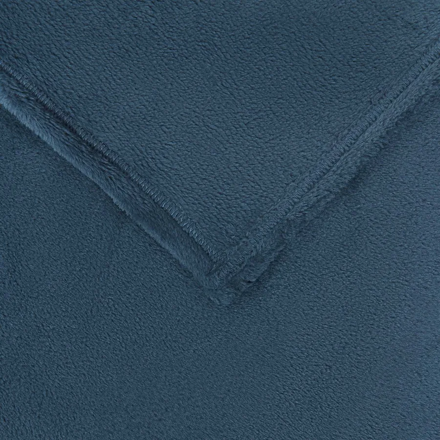 Couvertures à jeter 6 pcs Bleu marine 150 x 200 cm Toison - 6