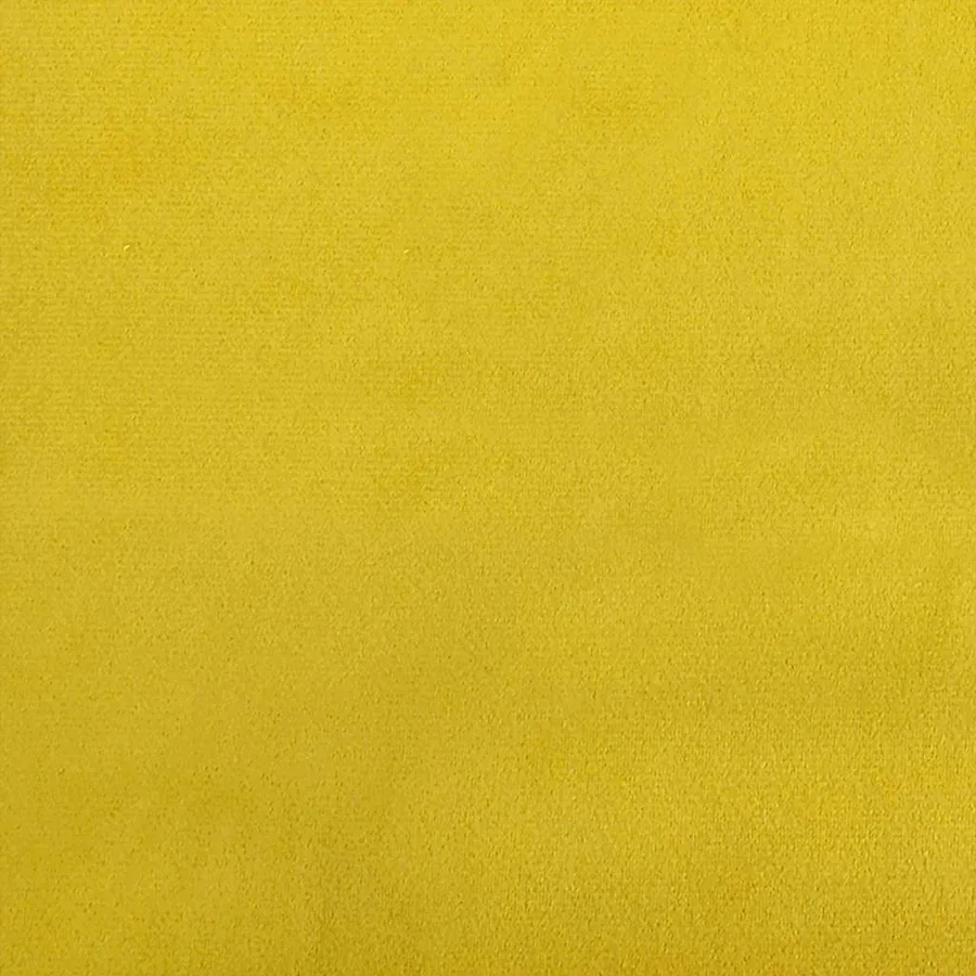 Coussin de Dos Jaune 80 x 24 x 50 cm Velours - 10