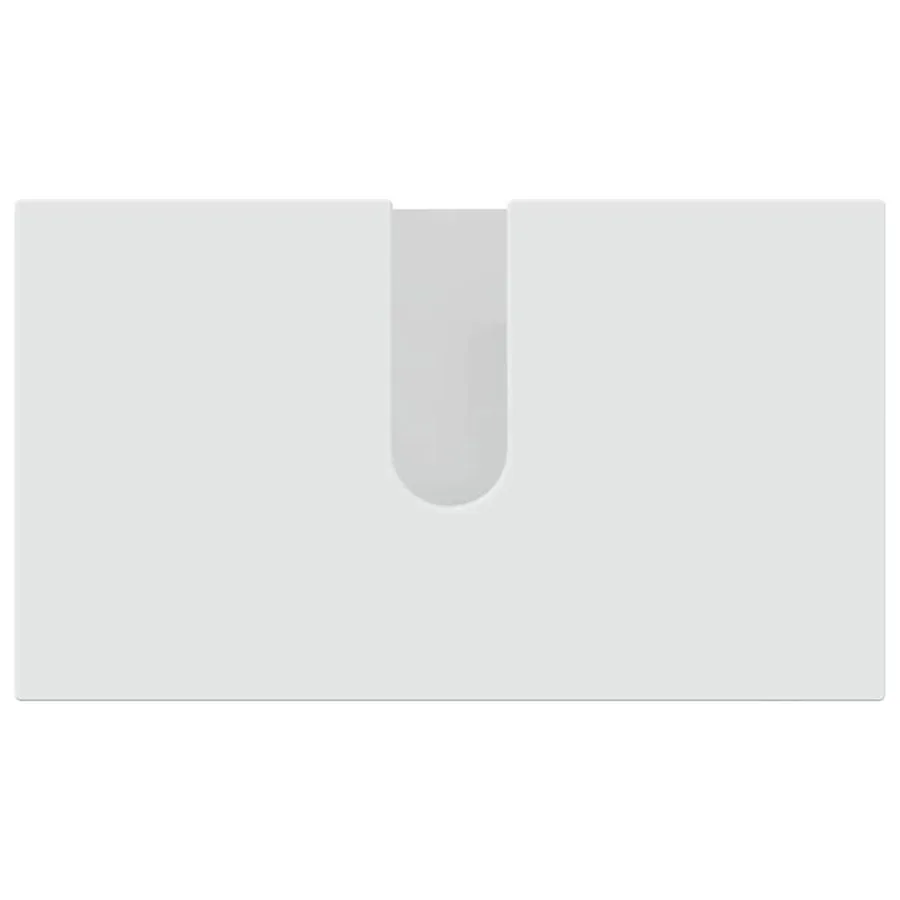 Ensemble de mobilier de salle de bain 5 pcs Blanc brillant - 10