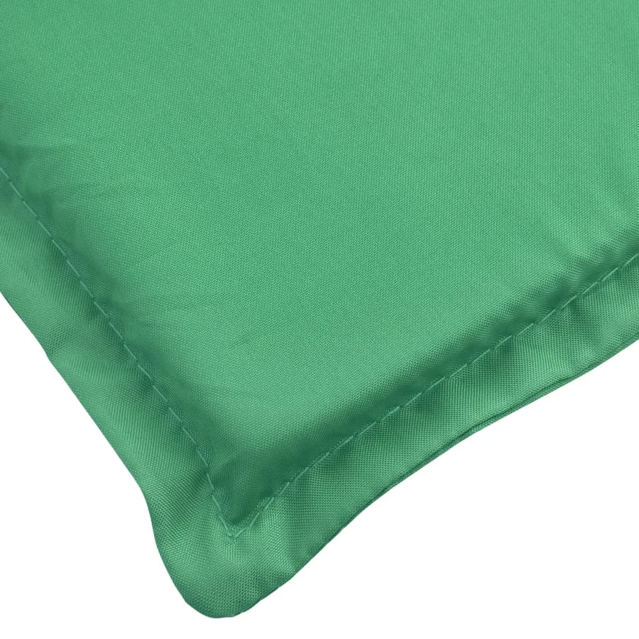 Coussin de chaise longue vert 200x70x3 cm tissu oxford - 7