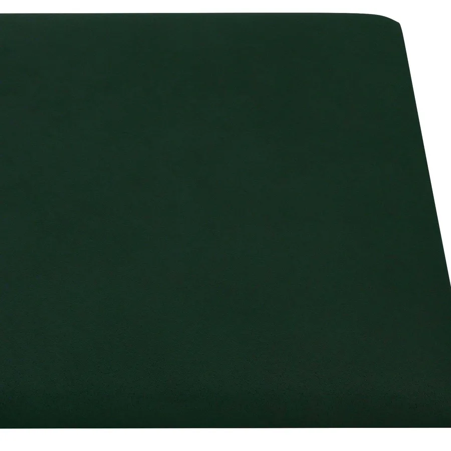 Tête de lit murale 12 pcs Vert foncé Velours - 4