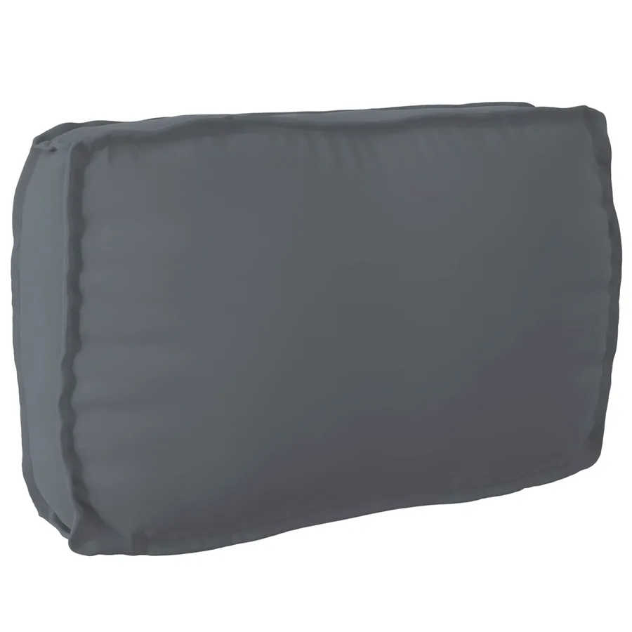 Ensemble de Canapés Uni 3 pcs Anthracite Bois d'Acacia Massif - 9