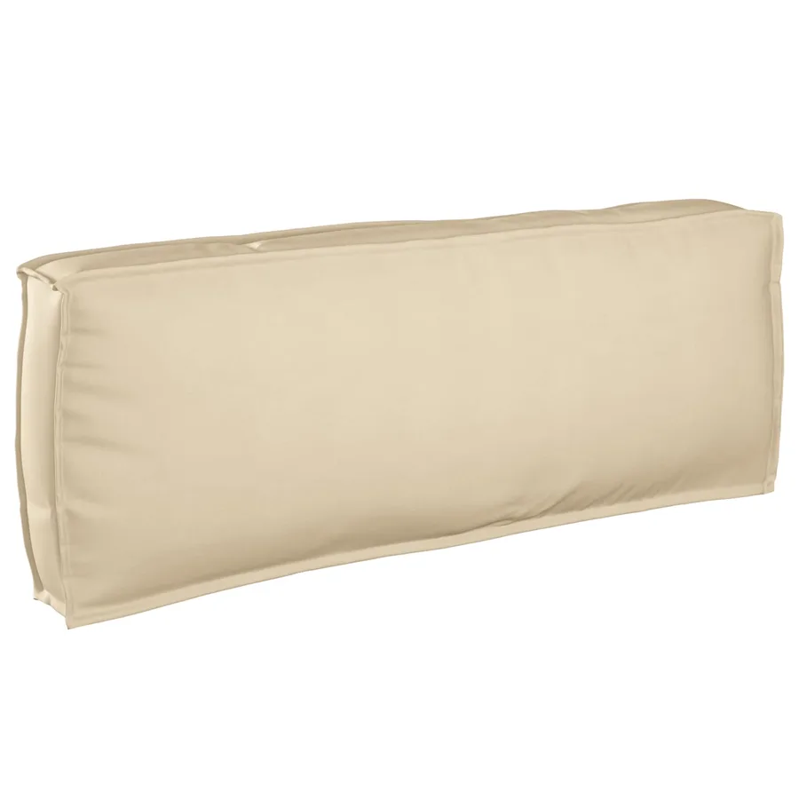Ensemble de Canapés Beige 240 x 92 x 69 cm Bois d'Acacia Massif - 5