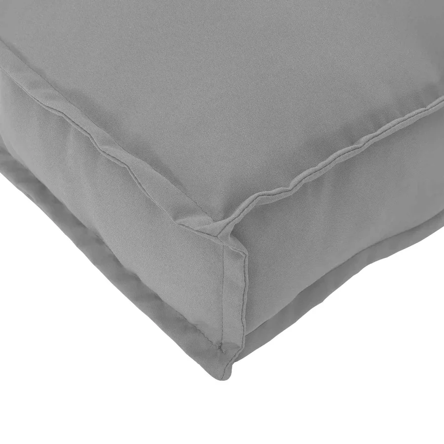Ensemble de Canapés Uni 3 pcs Crème Bois d'Acacia Massif - 16