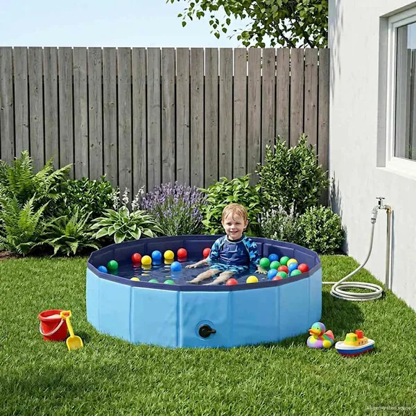 Piscine pour enfants Bleu Ø 80 x 20 cm