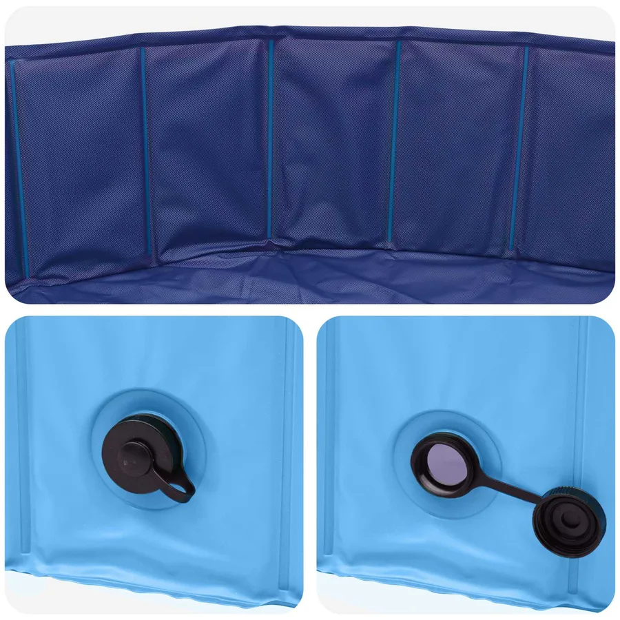 Piscine pour enfants Bleu Ø 80 x 20 cm - 4