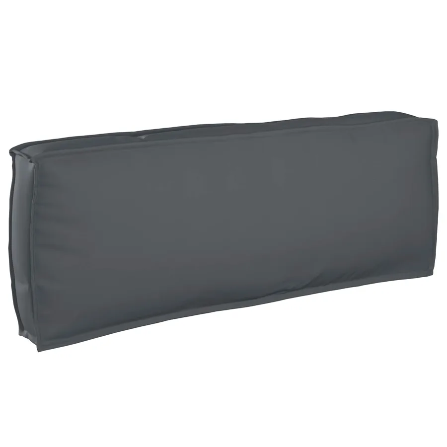 Ensemble de Canapés Uni 2 pcs Anthracite Bois d'Acacia Massif - 6