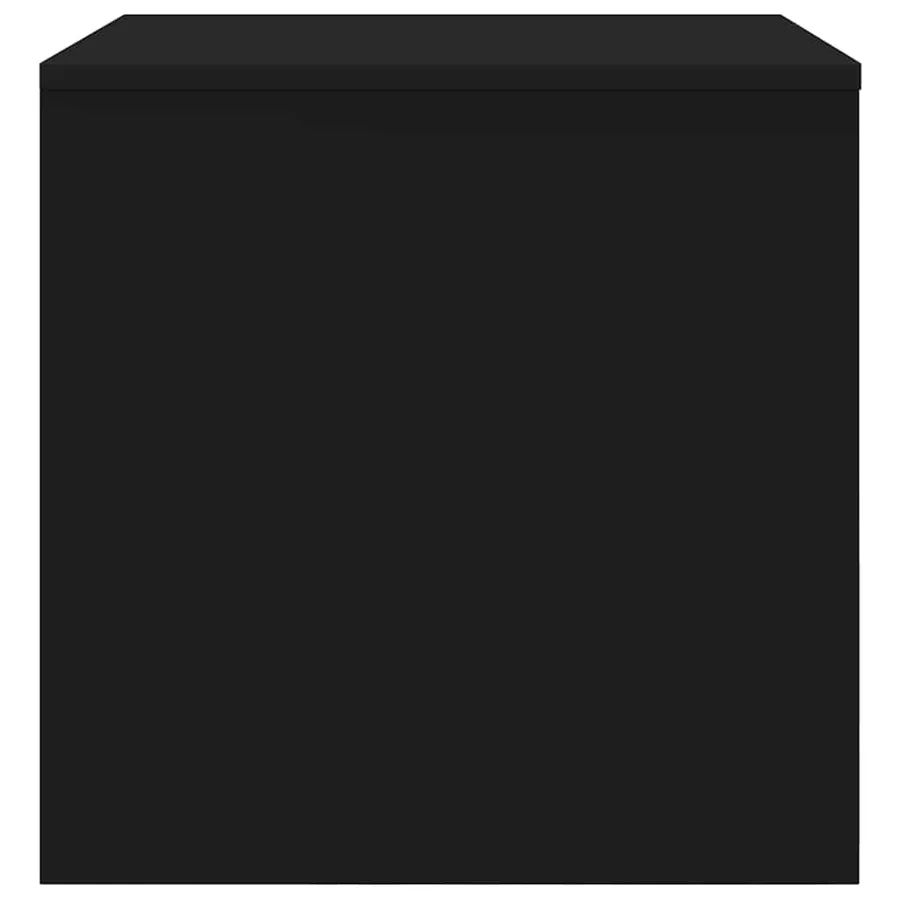 Tables gigognes 3 pcs Noir Aggloméré - 8