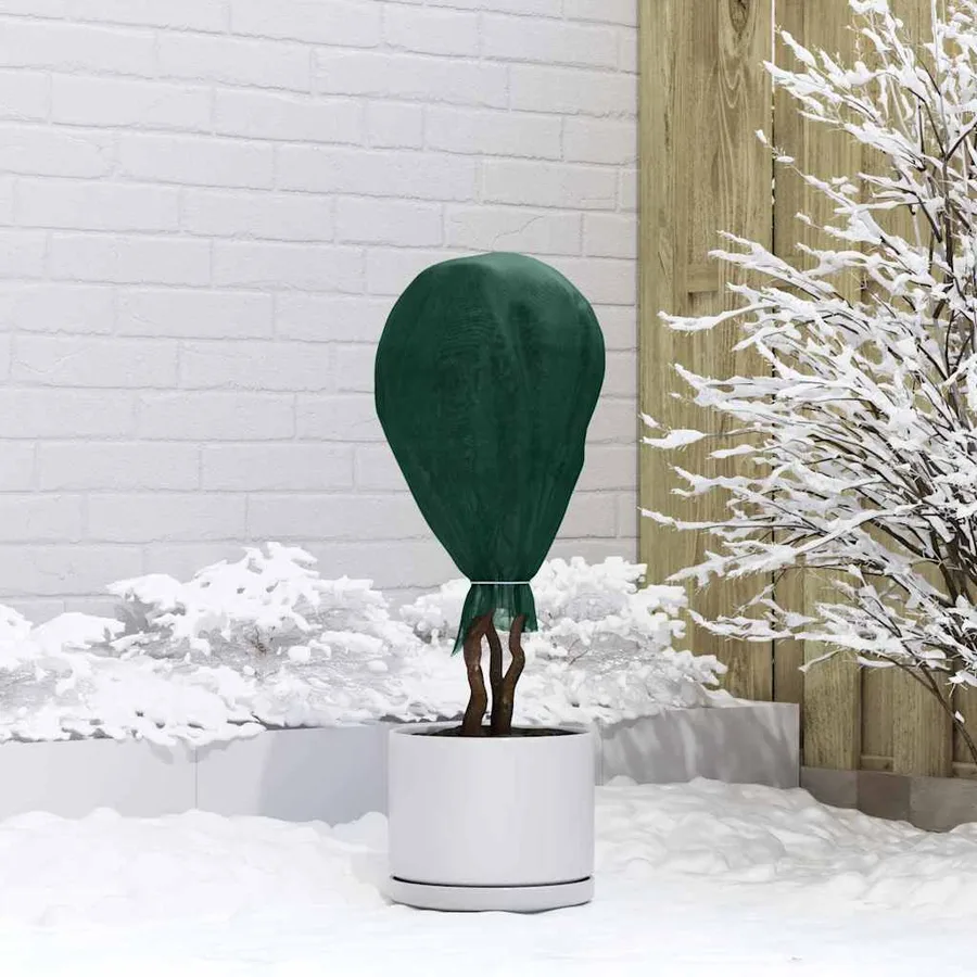Fleece de protection des plantes contre le gel Vert 50 x 1,6 m - 4