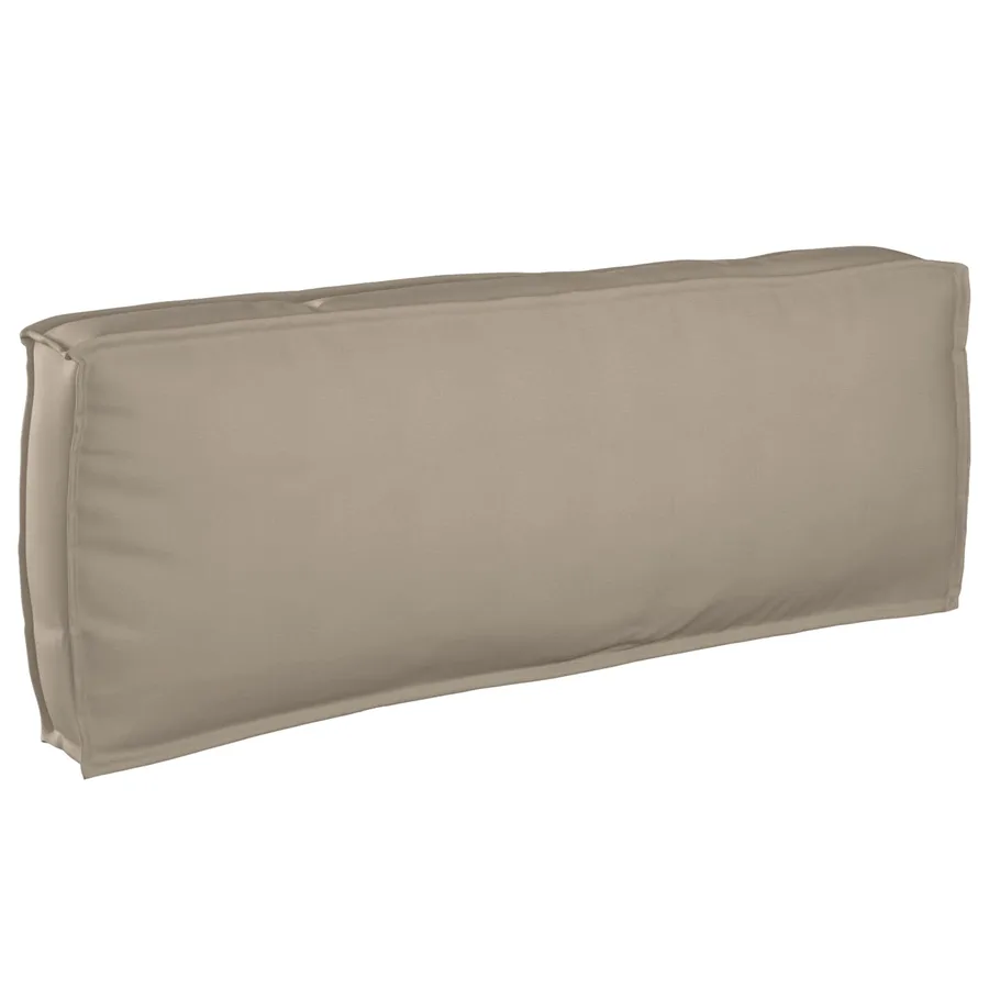 Ensemble de Canapés Taupe 120 x 92 x 69 cm Bois d'Acacia Massif - 5