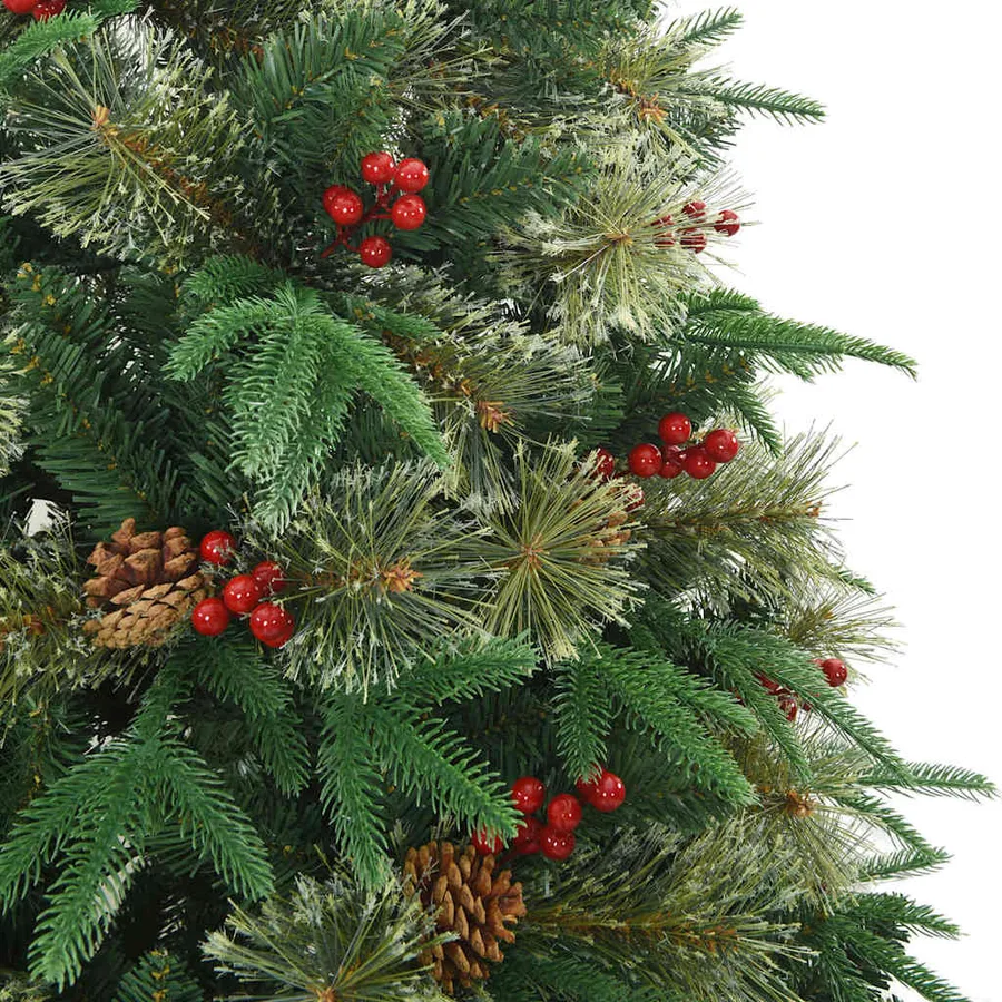 Sapin de Noël Artificiel à Branches Articulées Vert 180 cm - 5