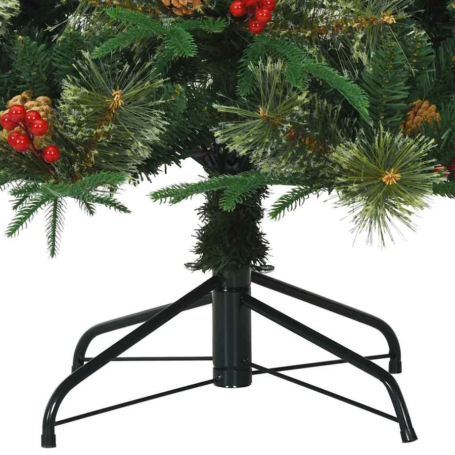 Sapin de Noël Artificiel à Branches Articulées Vert 180 cm - 6