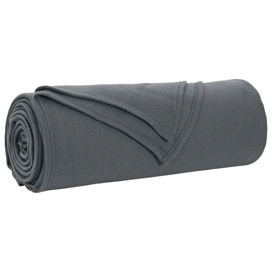 Jeté Gris foncé 280 x 210 cm Toison - 2