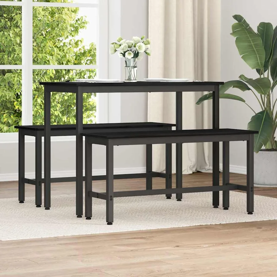 Banc de salle à manger Chêne noir 100 x 32,5 x 48,5 cm