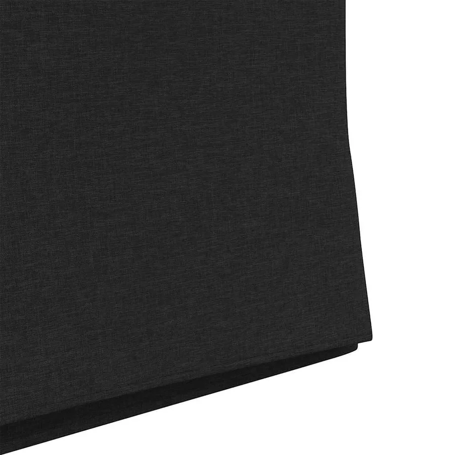 Chaises de salle à manger 2 pcs Noir 57 x 67 x 95 cm tissu - 9
