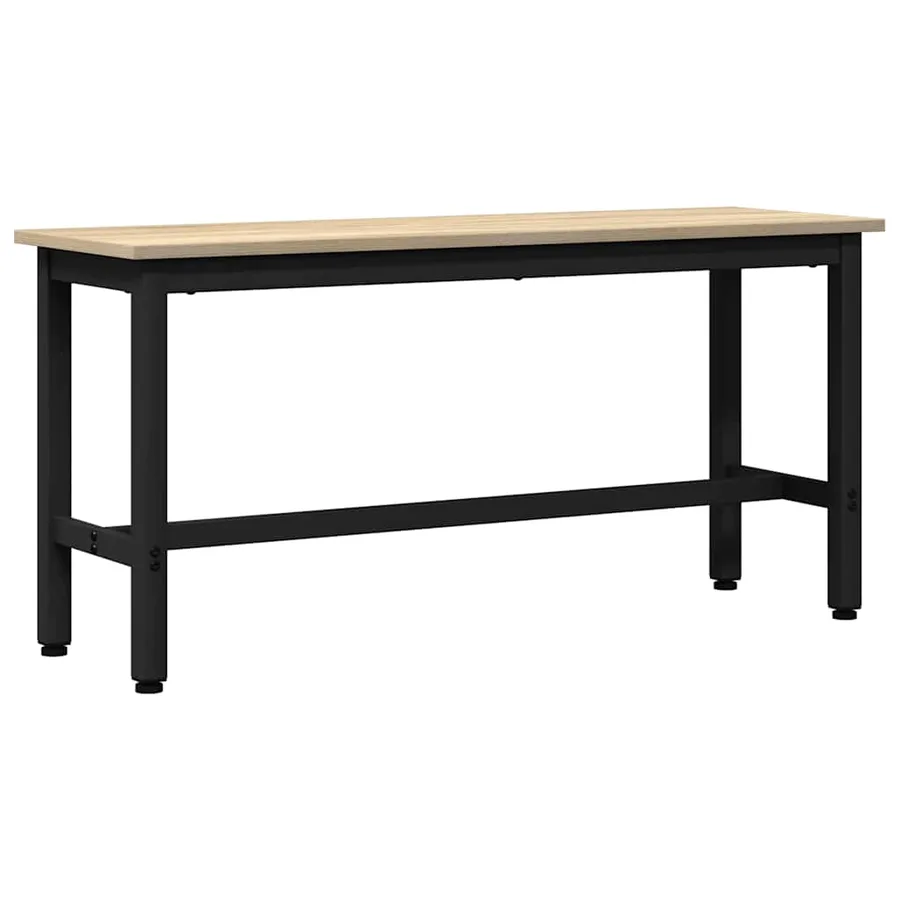 Banc de salle à manger Chêne Sonoma 100 x 32,5 x 48,5 cm - 2