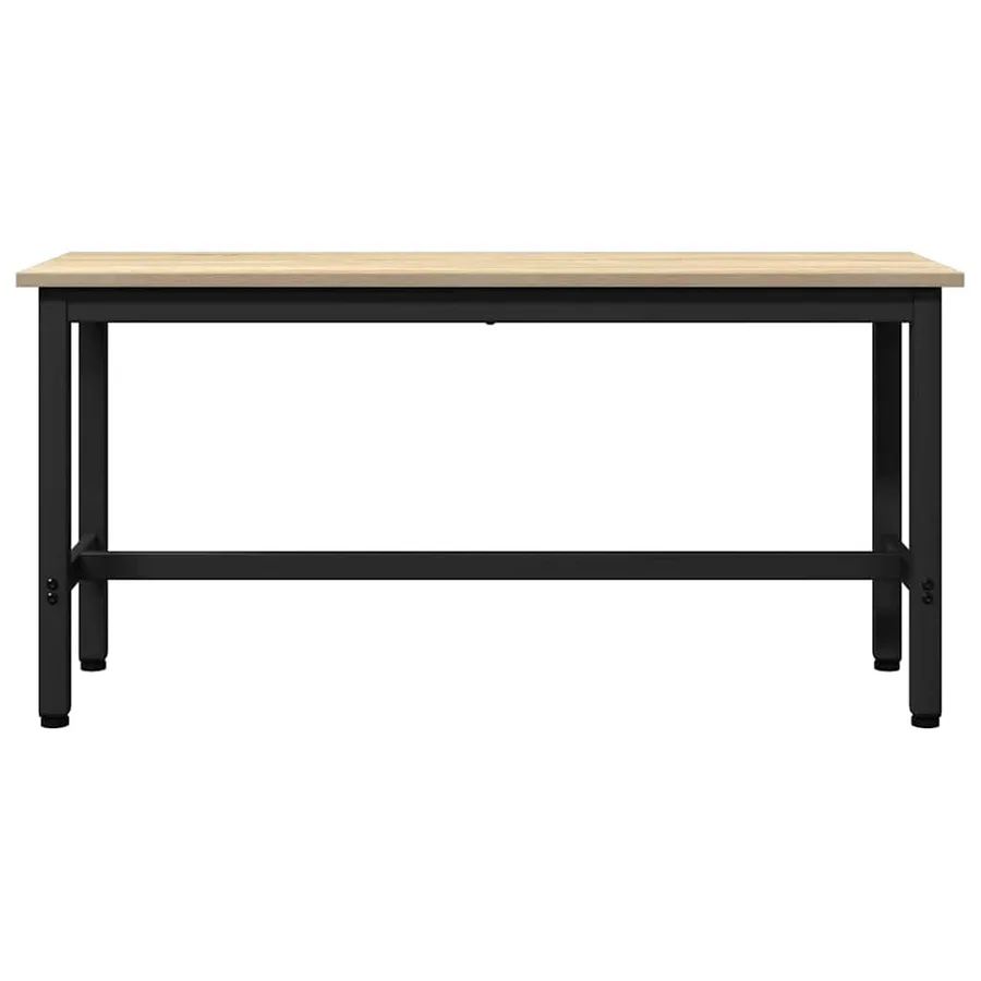 Banc de salle à manger Chêne Sonoma 100 x 32,5 x 48,5 cm - 4