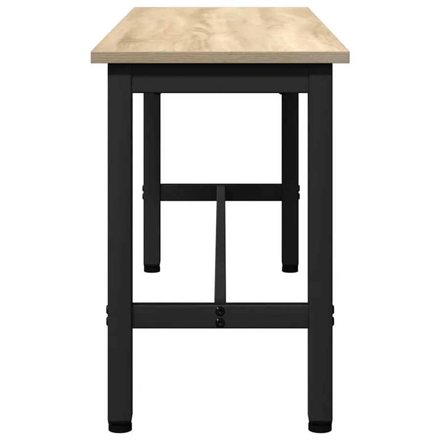 Banc de salle à manger Chêne Sonoma 100 x 32,5 x 48,5 cm - 5