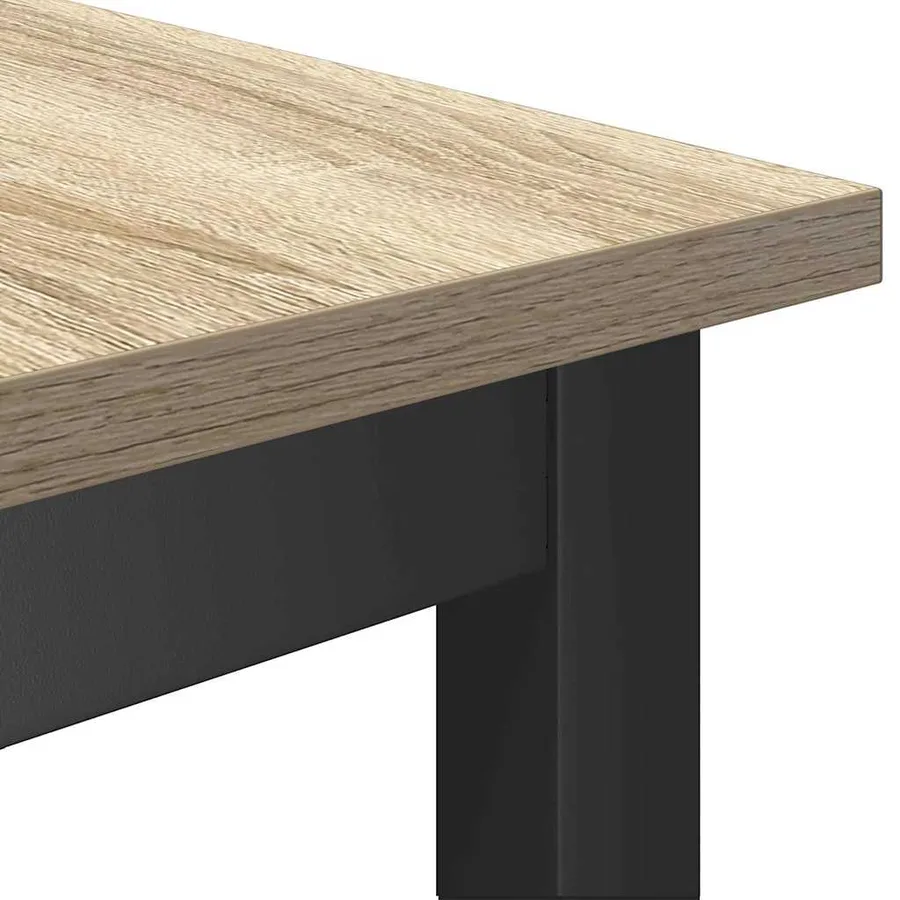 Banc de salle à manger Chêne Sonoma 100 x 32,5 x 48,5 cm - 6