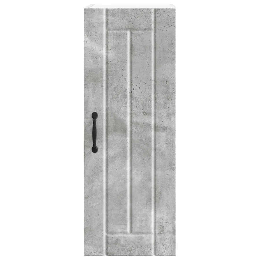 Meuble mural LUCCA 2 pcs Gris béton 30 x 31 x 80 cm - 7