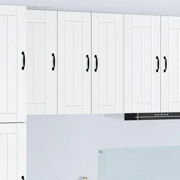 Meuble mural LUCCA 2 pcs Blanc 30 x 31 x 80 cm