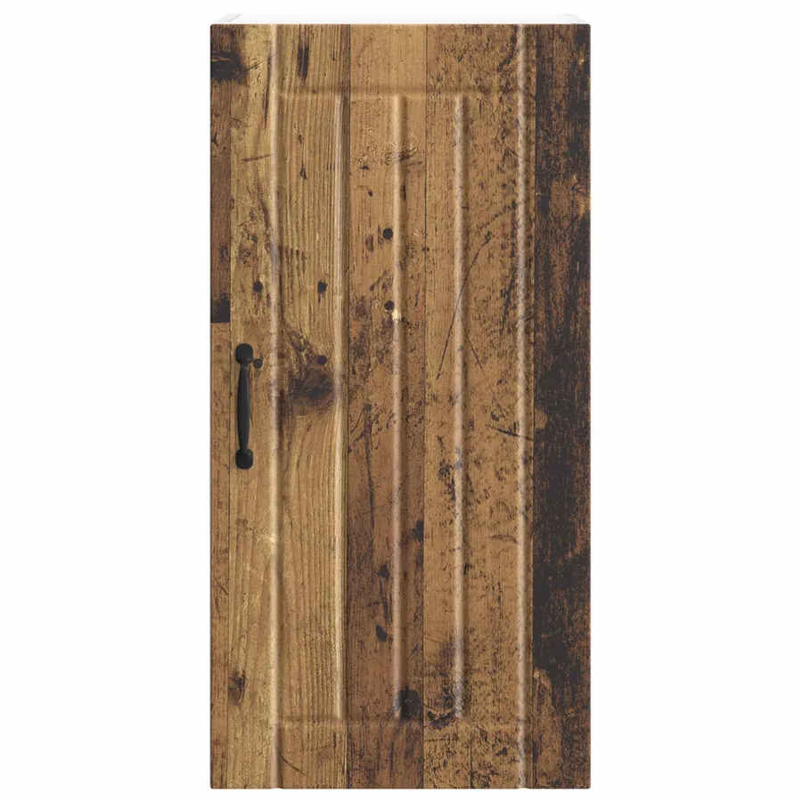 Meuble mural LUCCA Bois ancien 40 x 31 x 80 cm - 6