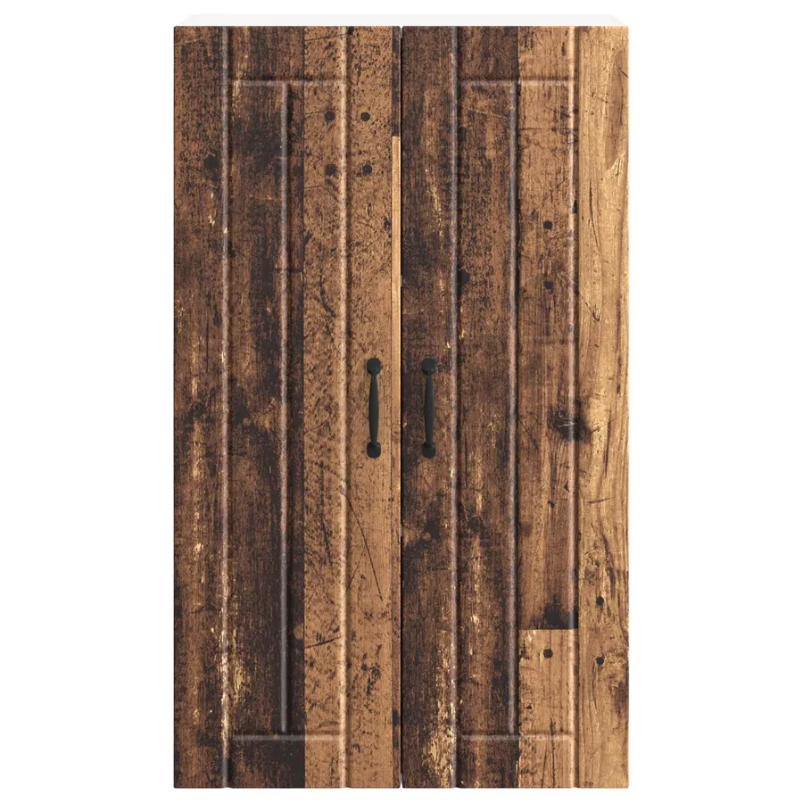 Meuble mural LUCCA Bois ancien 60 x 31 x 100 cm - 6