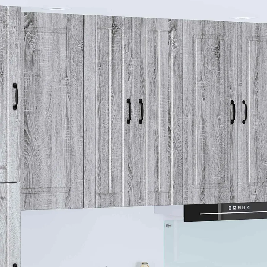 Meuble mural LUCCA Sonoma gris 60 x 31 x 100 cm