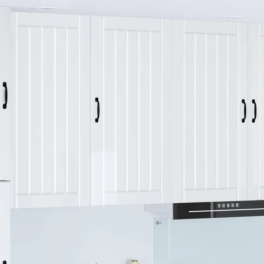 Meuble mural LUCCA Blanc brillant 50 x 31 x 100 cm