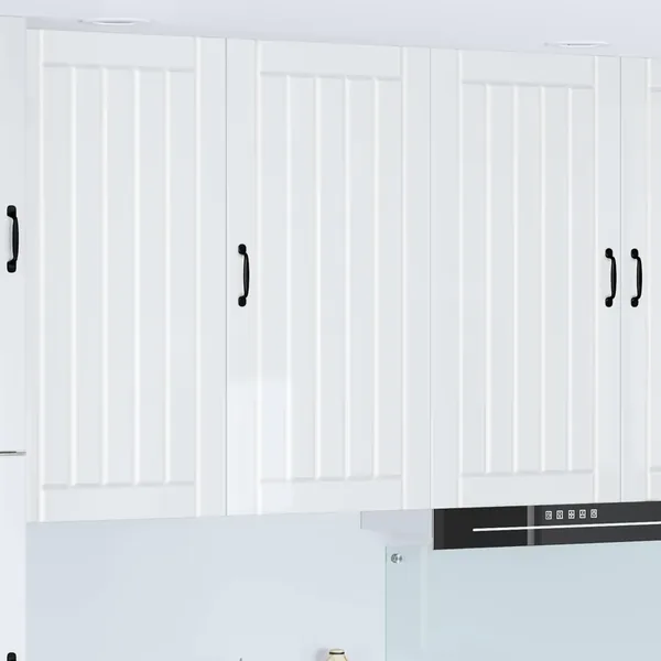 Meuble mural LUCCA Blanc brillant 50 x 31 x 100 cm