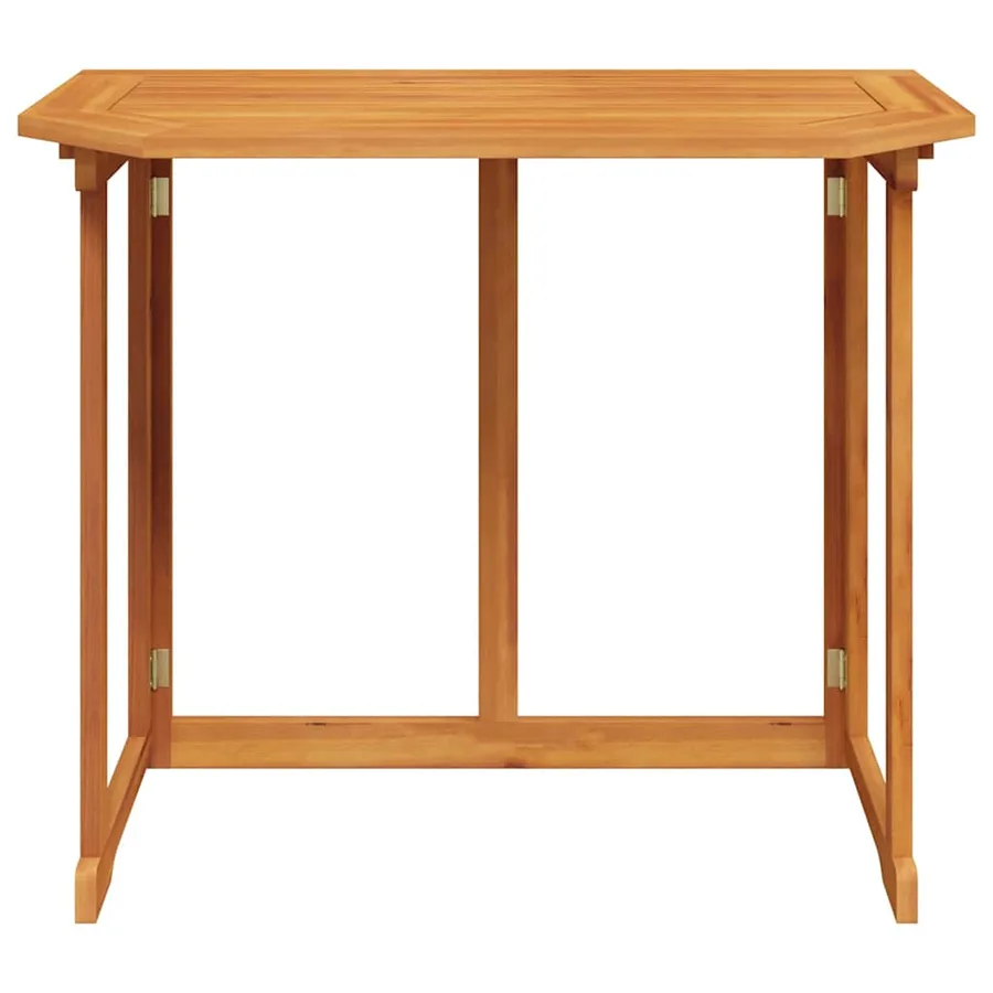 Table de bistro 90x50x75 cm Bois d'acacia massif - 4