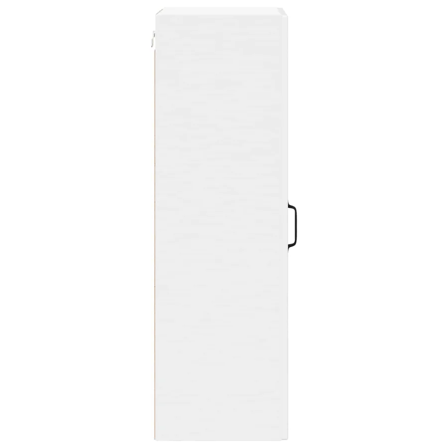 Cabinet en verre mural LUCCA Blanc brillant 40 x 31 x 100 cm - 7