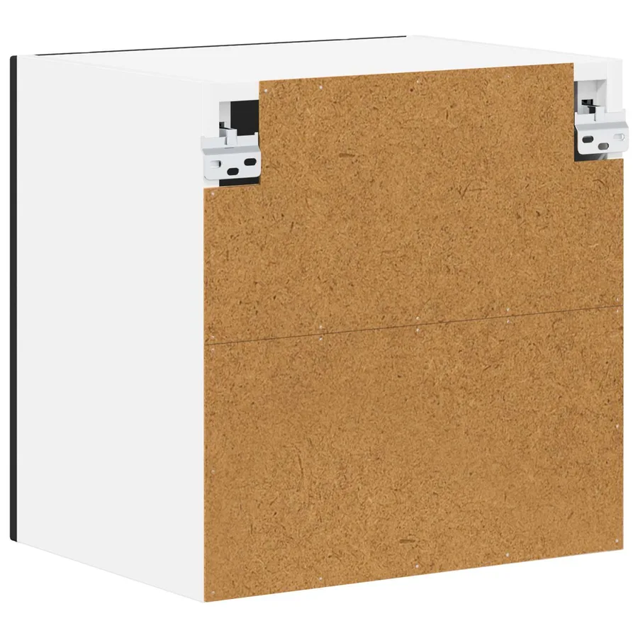 Meuble mural LUCCA 2 pcs Noir 40 x 31 x 40 cm Bois d'ingénierie - 9