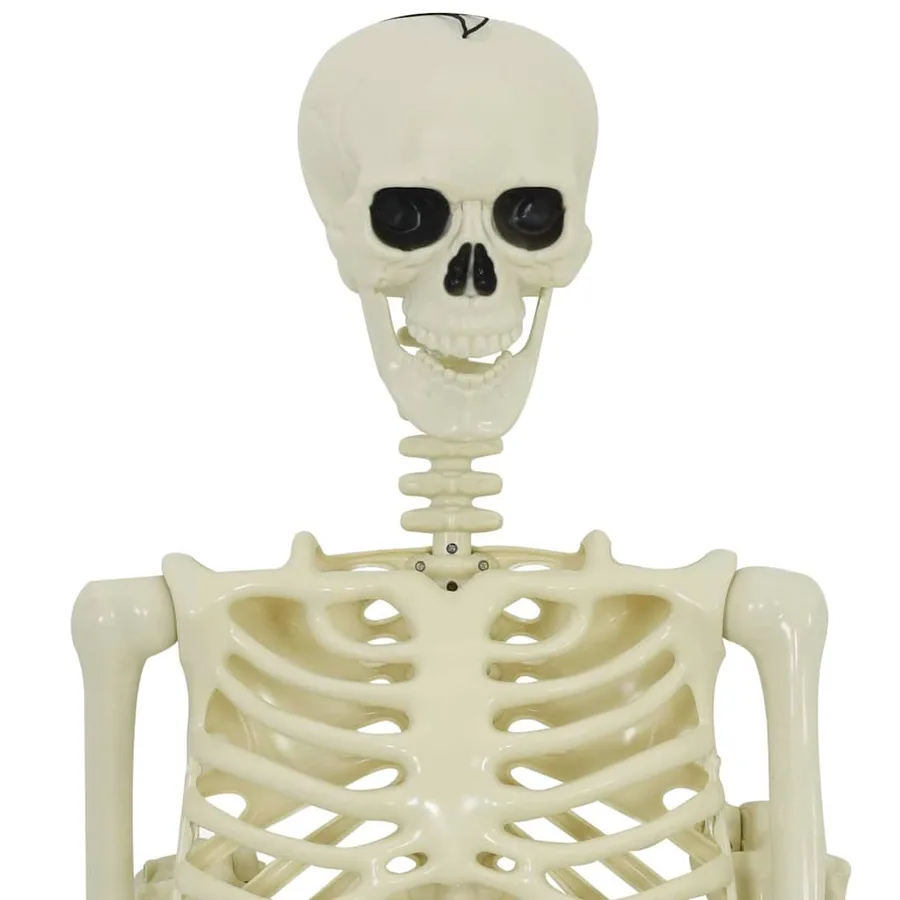 Squelette de décoration Halloween 2 pcs Blanc Polypropylène - 5