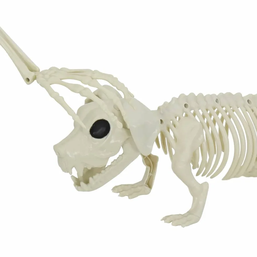 Squelette de décoration Halloween 2 pcs Blanc Polypropylène - 7