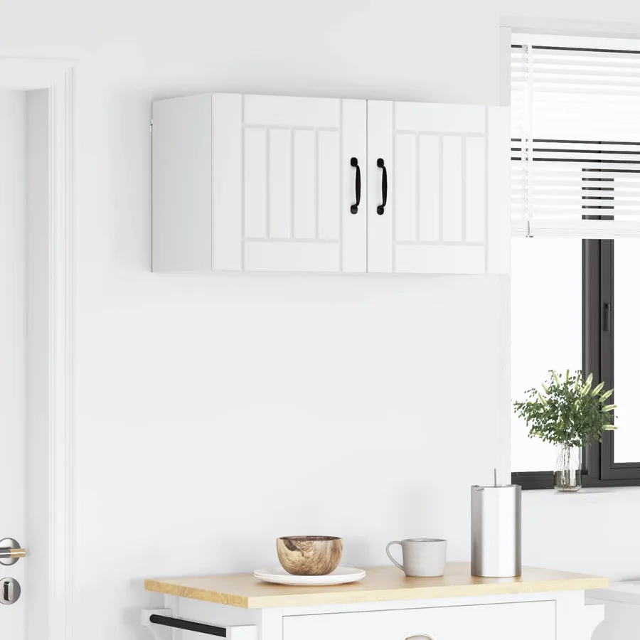Meuble mural LUCCA 2 pcs Blanc 40 x 31 x 40 cm - 4