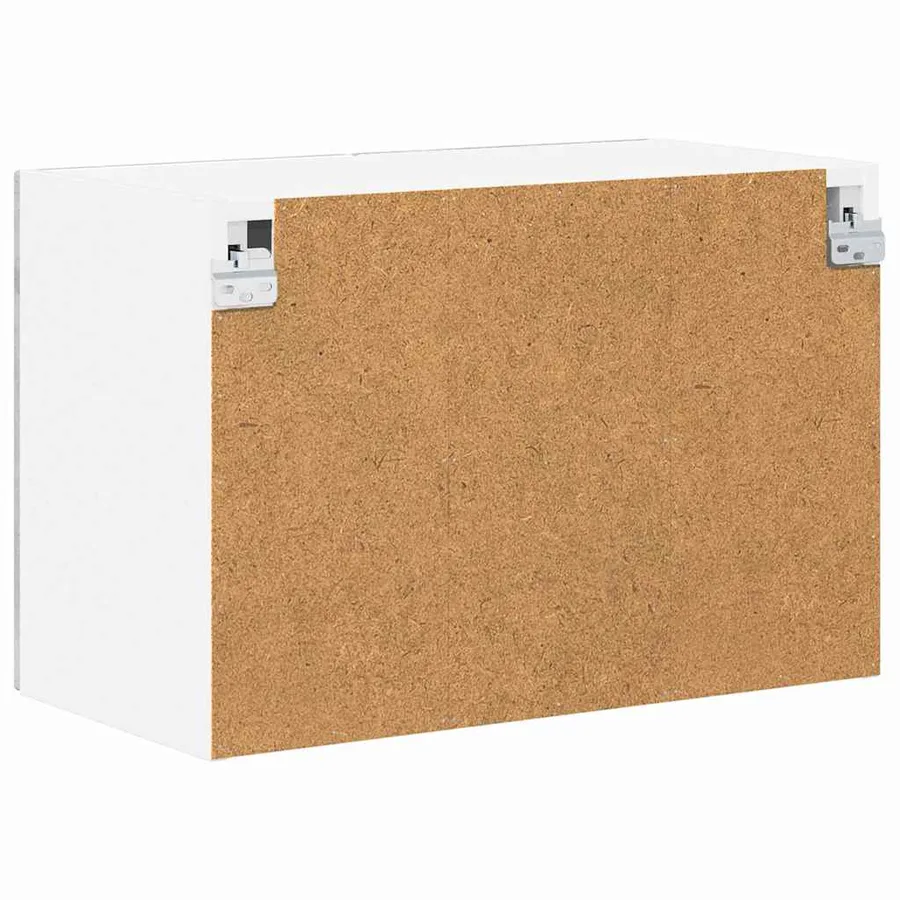 Cabinet en verre mural LUCCA 2 pcs Gris béton 60 x 31 x 40 cm - 9